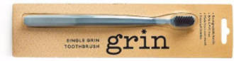 Grin Charcoal-Infused Biodegradable Brush